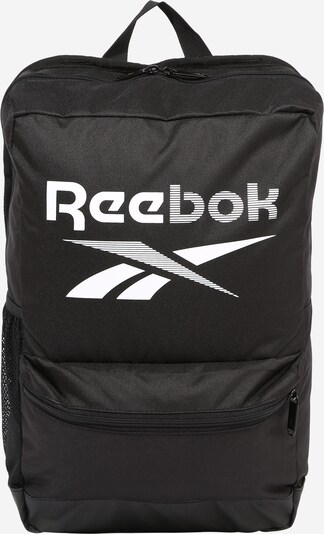 REEBOK Sac à dos de sport en noir / blanc, Vue avec produit