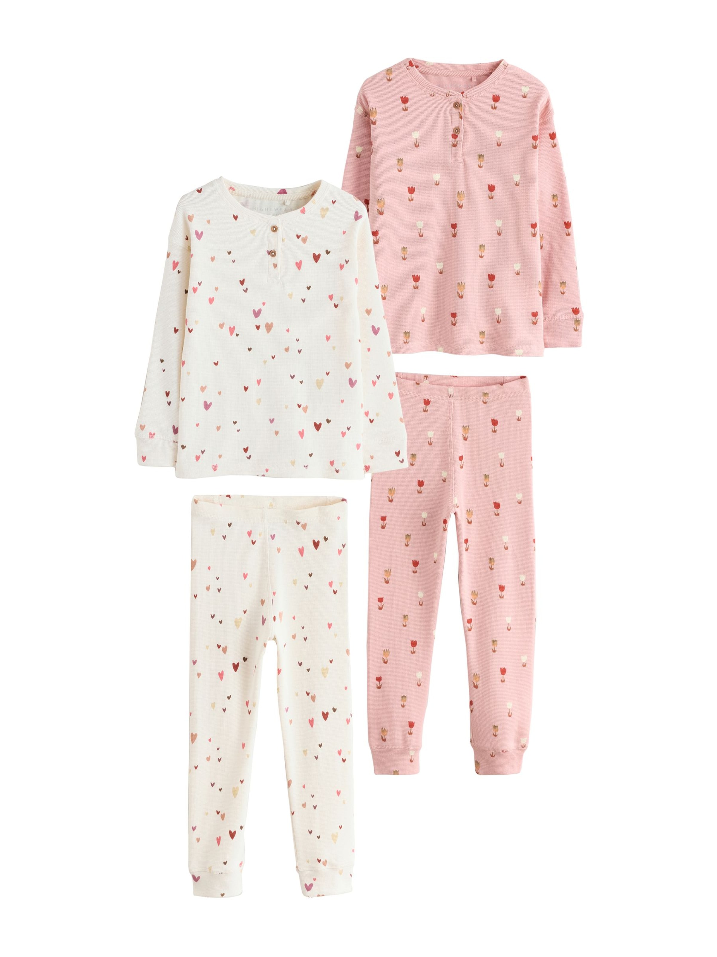 Next Piżama w kolorze różowy: przód