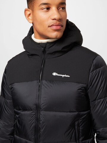Champion Authentic Athletic Apparel Winter Jacket in Black