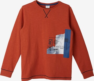 T-Shirt s.Oliver en orange : devant