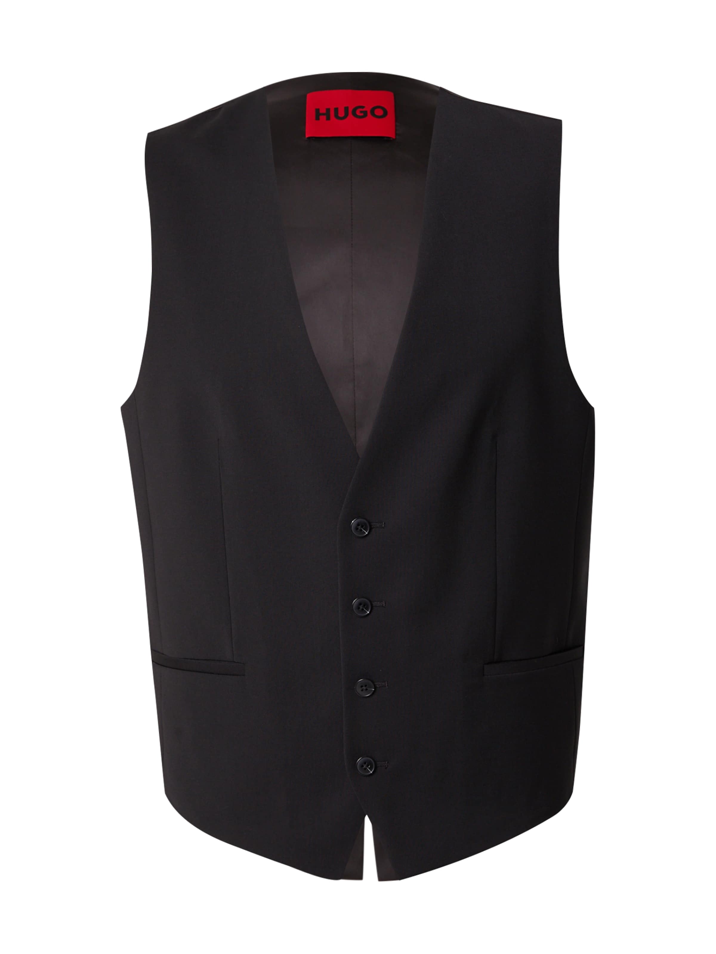 HUGO Uzvalka veste, krāsa - melns, Preces skats