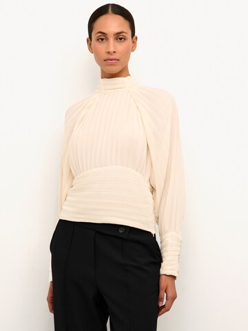 KAREN BY SIMONSEN Bluse 'Loraine' in Beige: Vorderseite