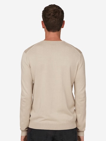 Only & Sons Pulover 'Wyler' | bež barva