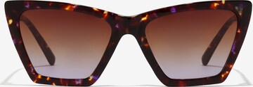 HAWKERS - Gafas de sol 'FLUSH' en marrón: frente