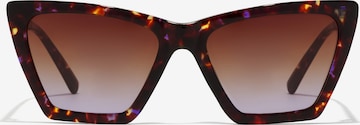 Lunettes de soleil 'FLUSH' HAWKERS en marron : devant