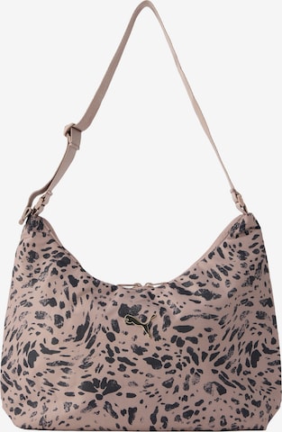 Geantă de umăr 'POP' de la PUMA pe bej: față