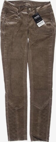 Gang Pants in XXS in Beige: front