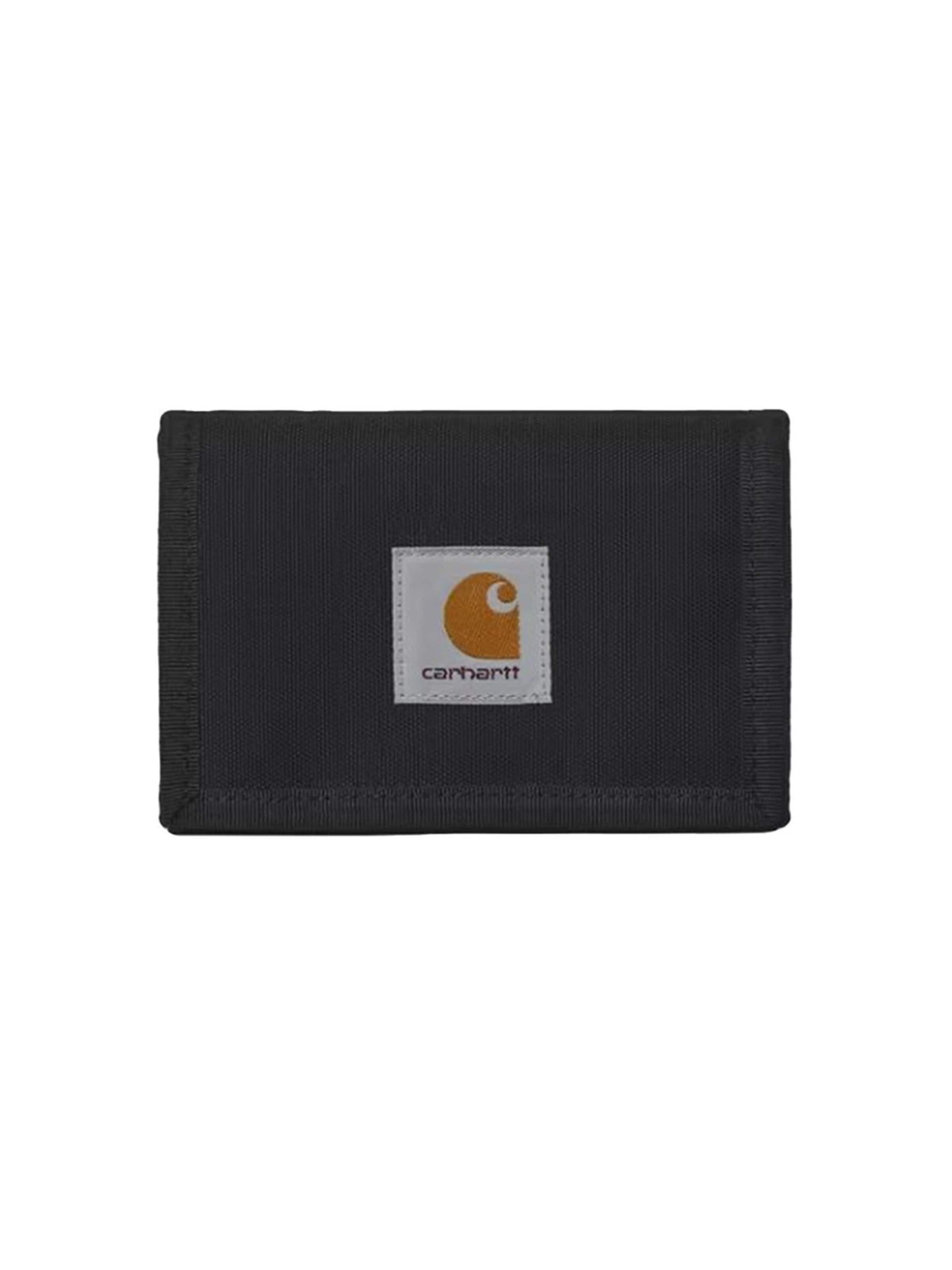 Portamonete 'ALEC WALLET BLACK' di Carhartt WIP in nero: frontale