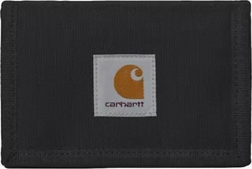 Carhartt WIP Wallet 'ALEC WALLET BLACK' in Black: front