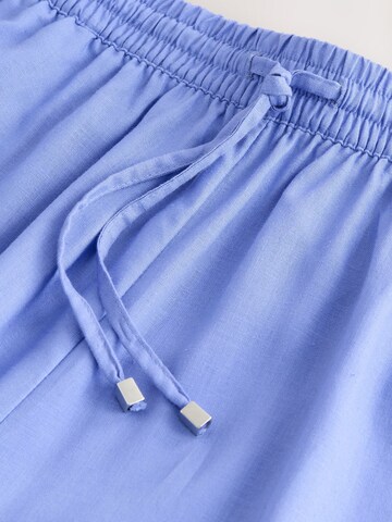 Next Wide Leg Hose in Blau