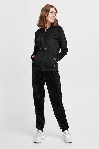 Oxmo Sweatjacke 'Itanna' in Schwarz