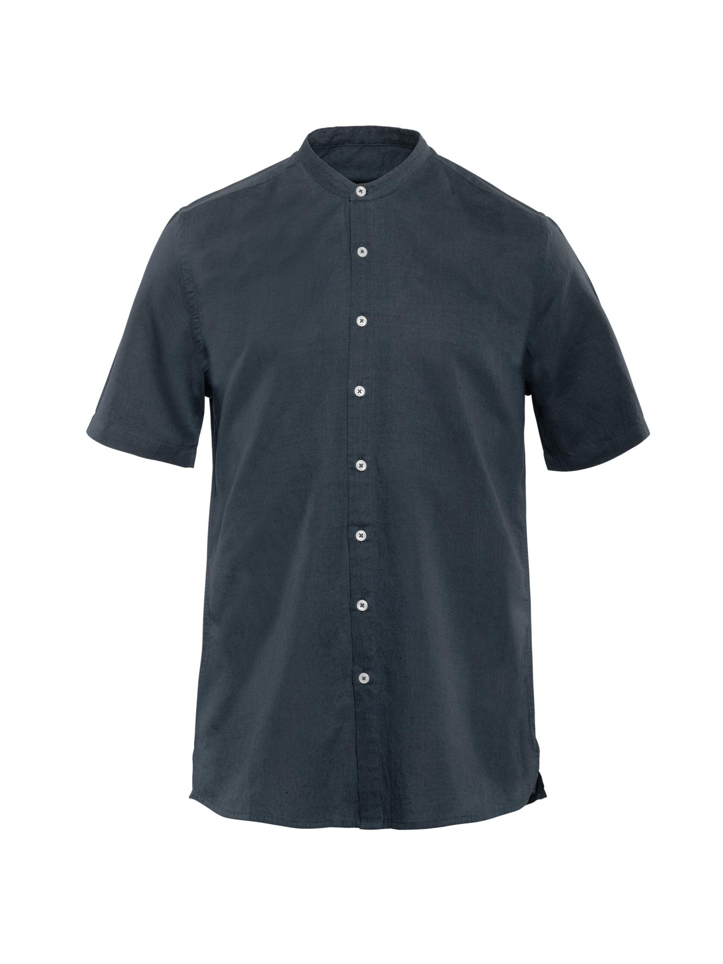 Living Crafts Hemd 'RUBEN'‌‌‌‌‌‌‌‌‌ in Blau: Vorderseite