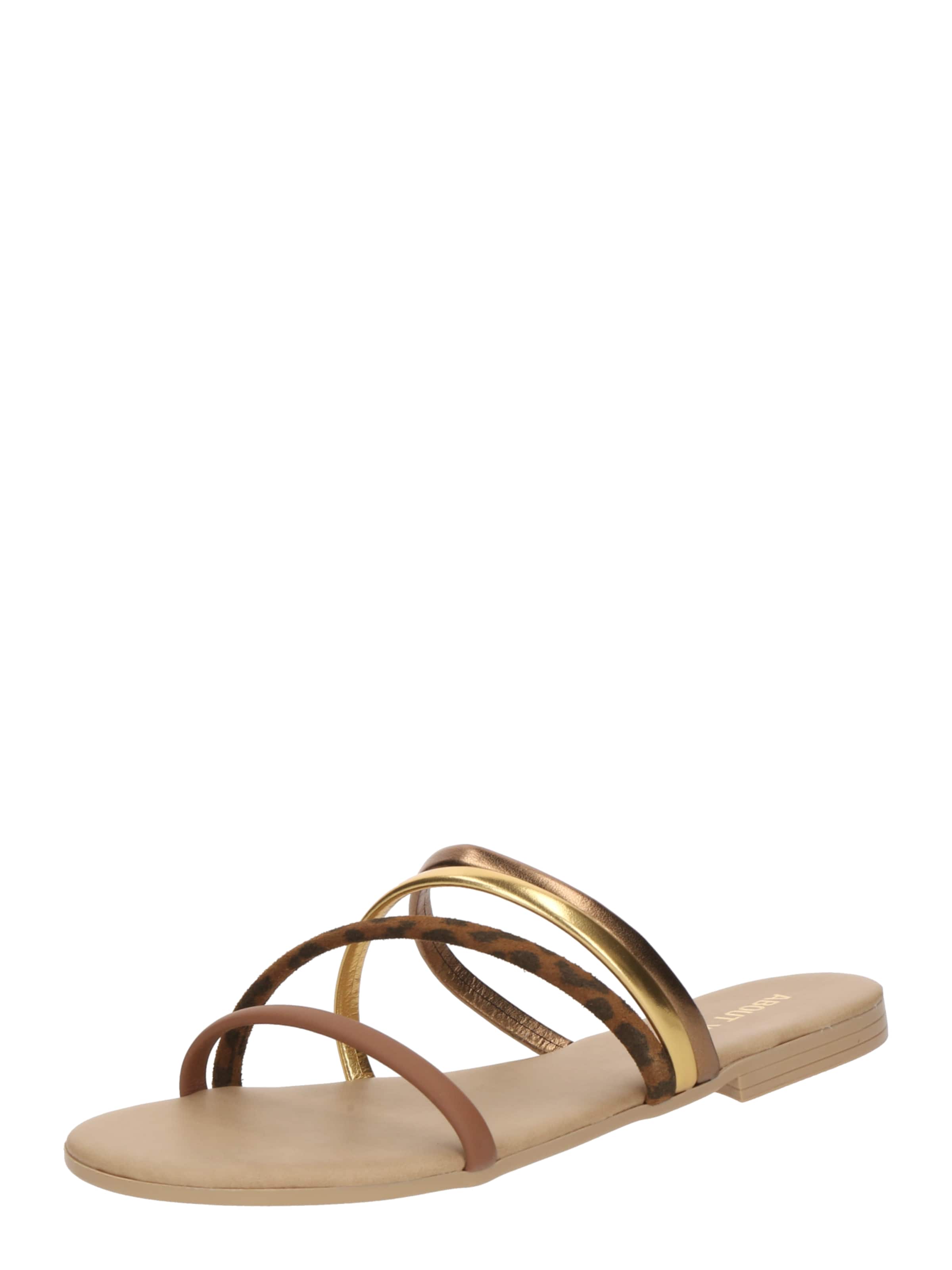 ABOUT YOU Šľapky &#x27;Pia&#x27; - Bronzová: predná strana