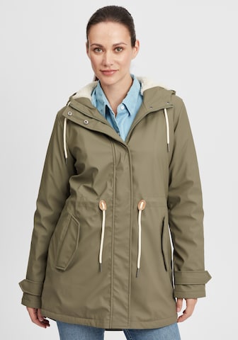 Oxmo Between-Season Jacket 'Jolina' in Green: front