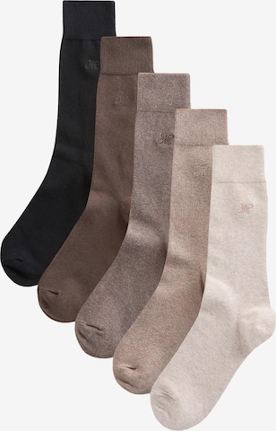 Șosete de la Next pe bej: față