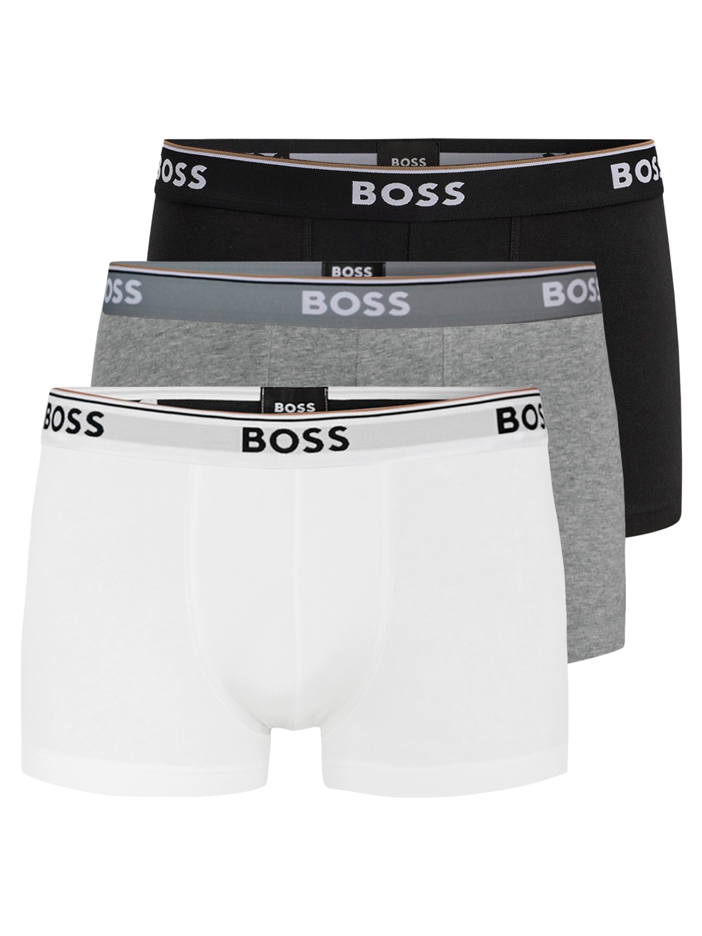 BOSS Boxershorts 'Power Trunks'‌‌‌‌‌‌‌‌‌‌ in Mischfarben: Vorderseite
