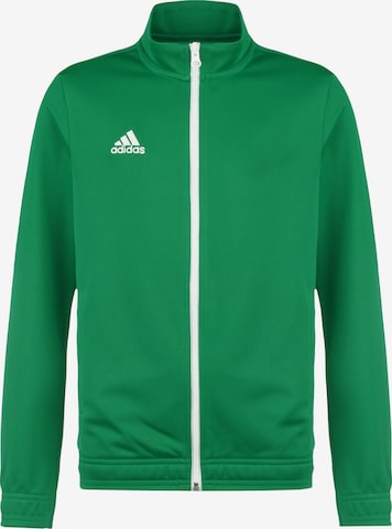 ADIDAS PERFORMANCE Athletic Jacket 'Entrada 22' in Green: front