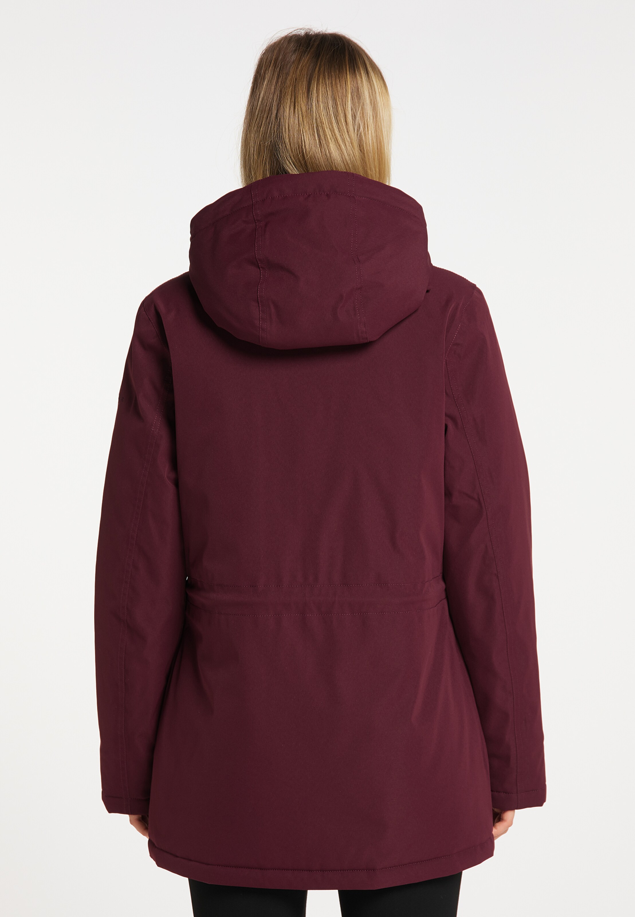 Frauen Große Größen DreiMaster Klassik Parka in Bordeaux - RA16036 Frauen Große Größen DreiMaster Klassik Parka in Bordeaux - RA16036