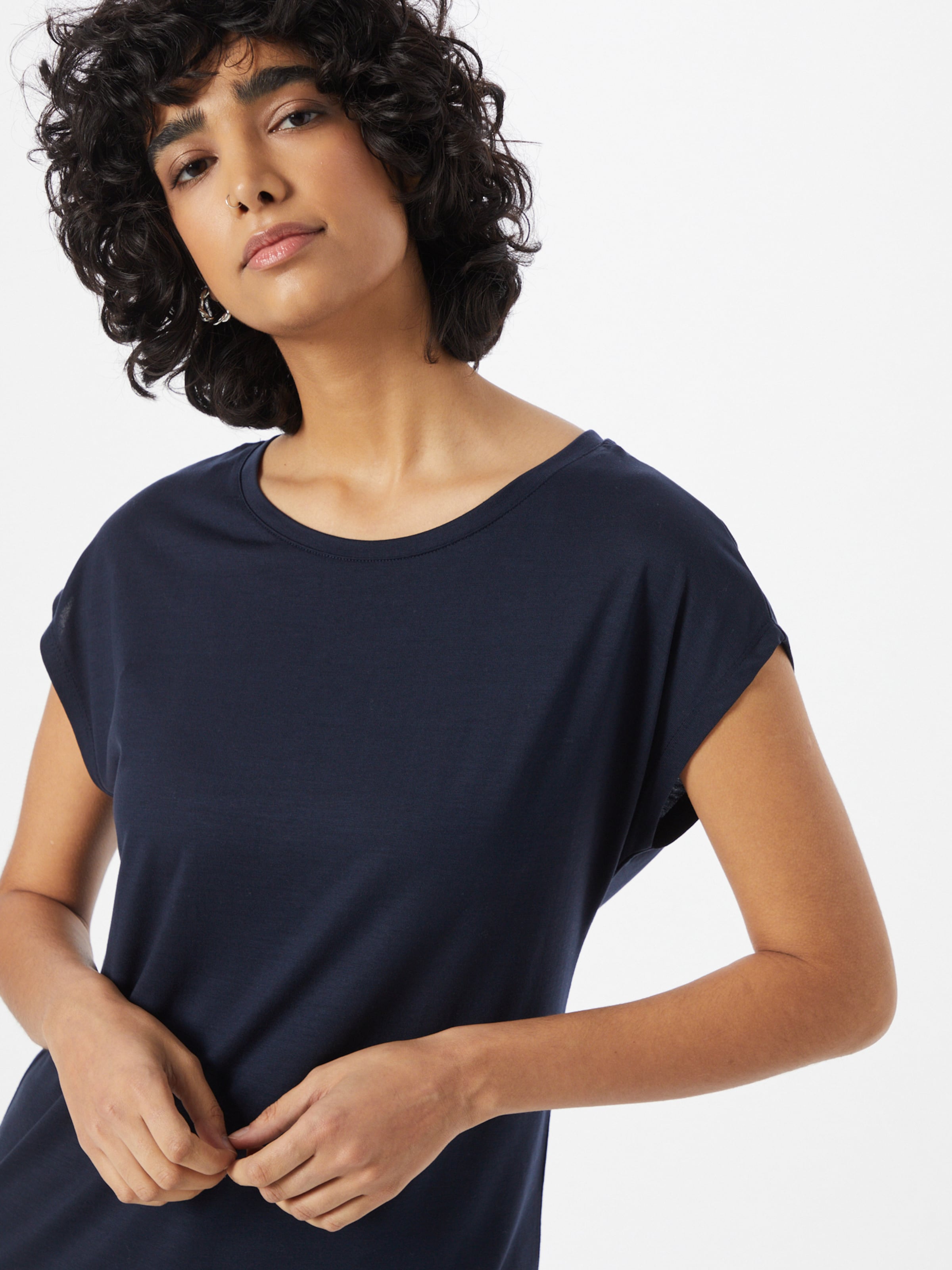 Femme T-shirt Esprit Collection en Bleu Nuit 