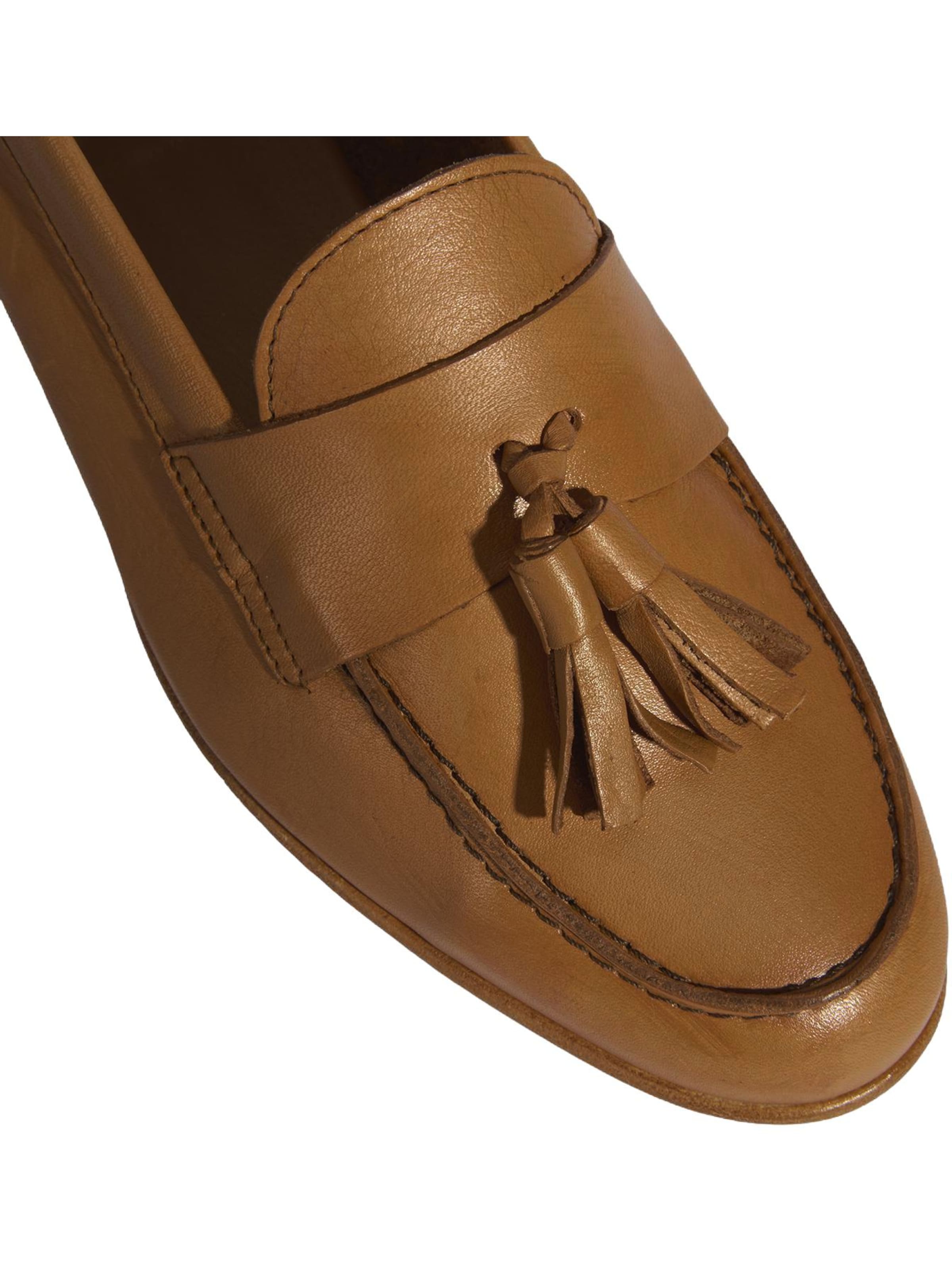 Desa - Mocasines 'Slip-Ons' en marrón