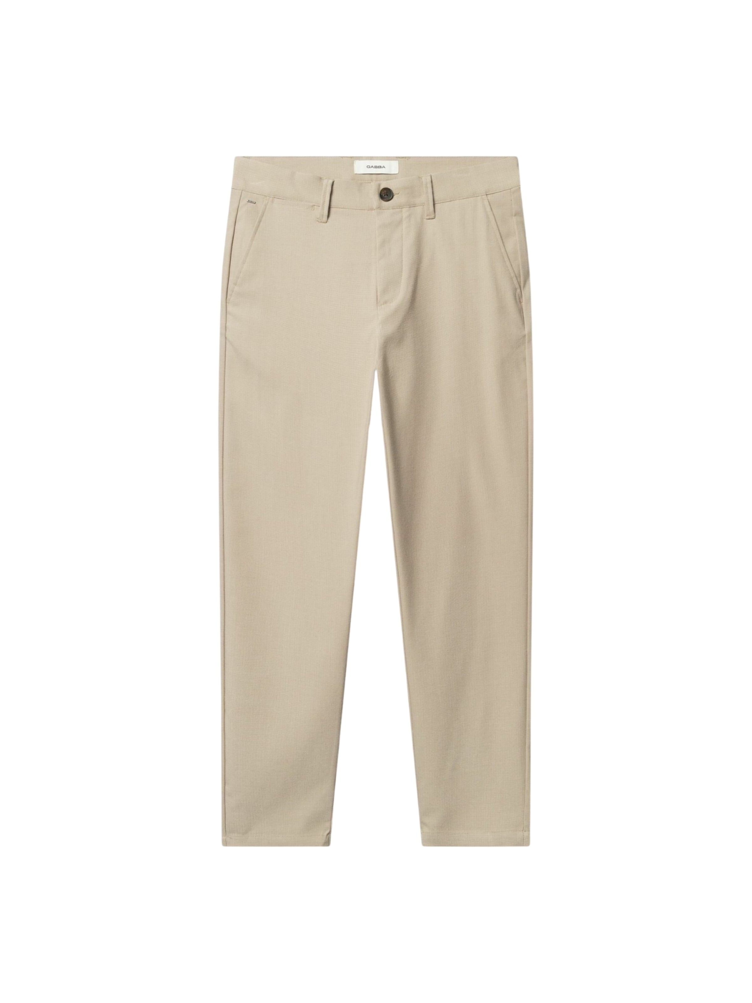 GABBA Chino nadrág ' GABpaul ' - bézs: elől