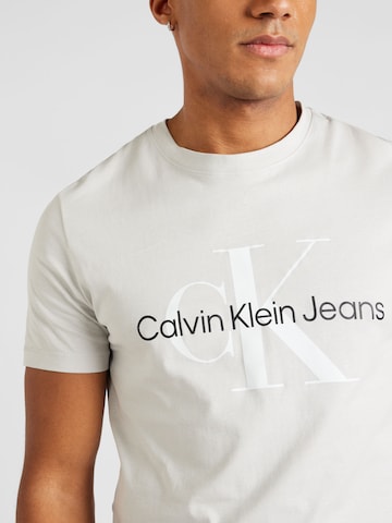 Calvin Klein Jeans Μπλουζάκι σε γκρι