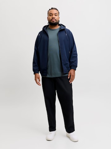 Jack & Jones Plus Koszulka 'JJCLeveland' w kolorze szary
