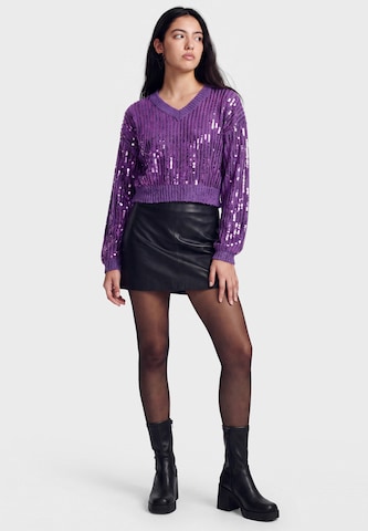 myMo ROCKS - Pullover em roxo