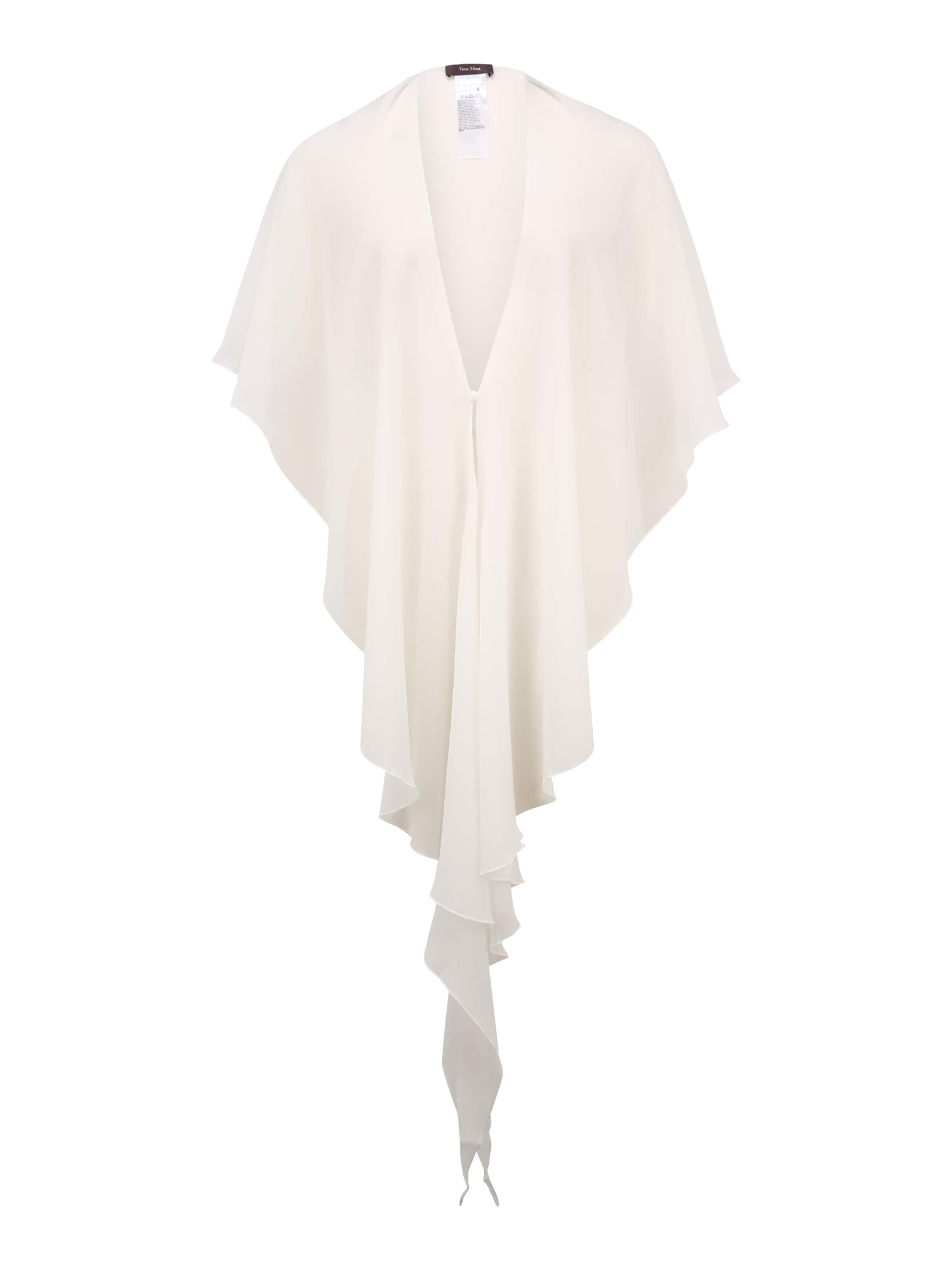 Sciarpa di Vera Mont in bianco: frontale