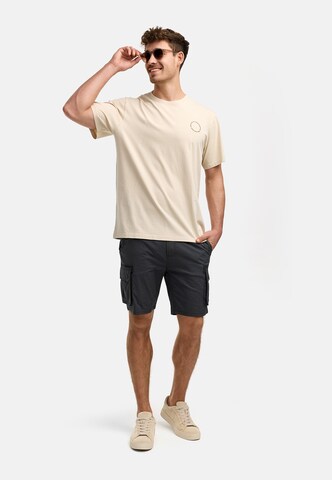 INDICODE JEANS Shirt 'Blank' in Beige