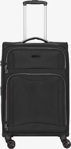 Trolley 'Travel Line 9204' di D&N in nero: frontale