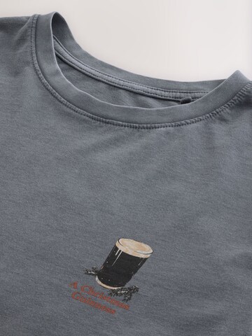 Next Shirt 'Christmas' in Grey