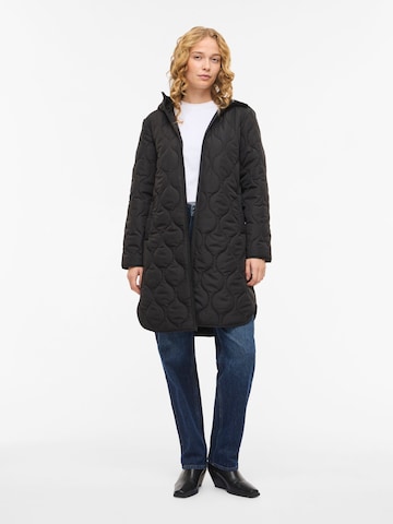 VILA Wintermantel 'VIQuila' in Zwart