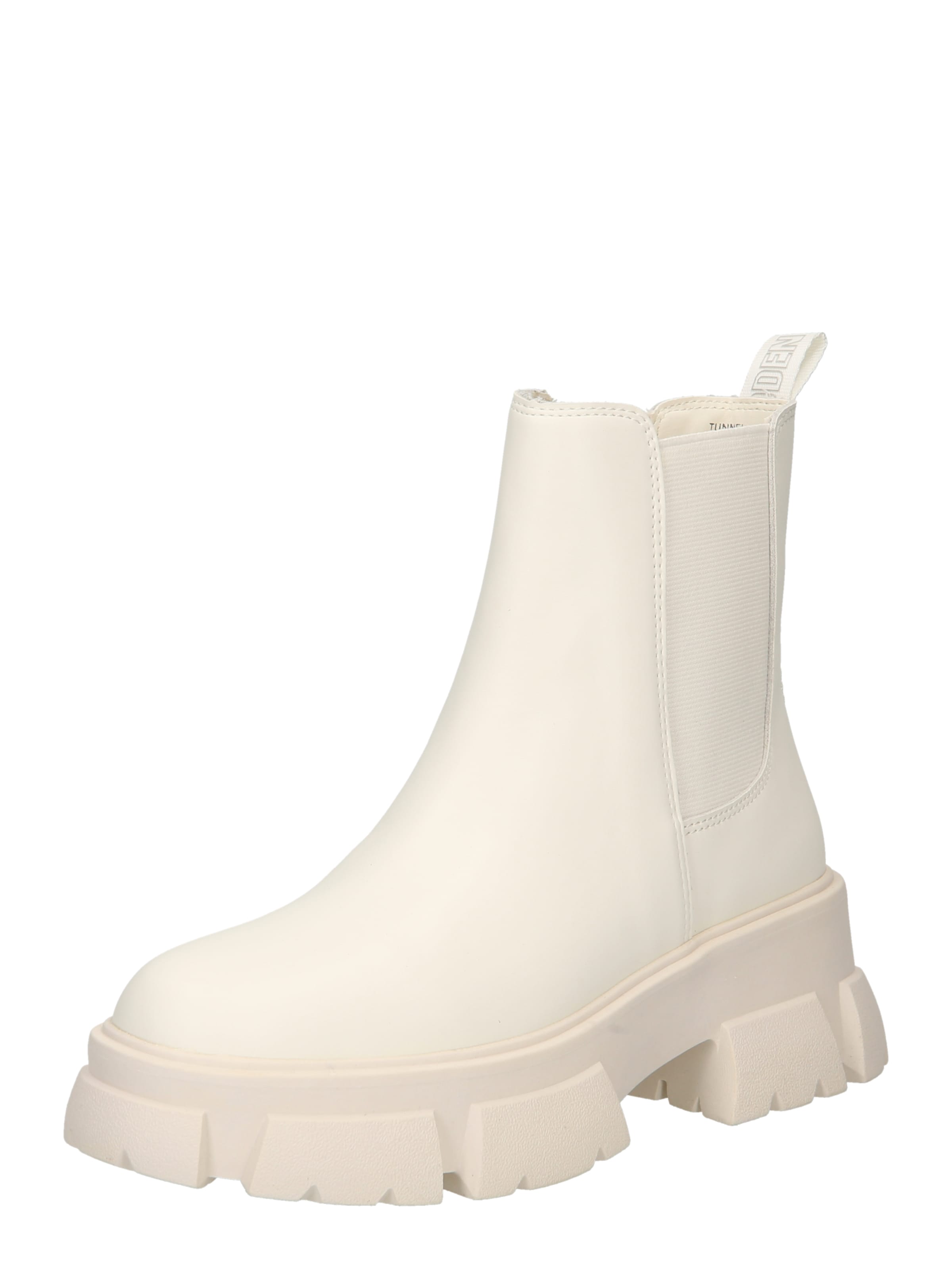 STEVE MADDEN Chelsea boots 'Tunnel' in Wit: voorkant