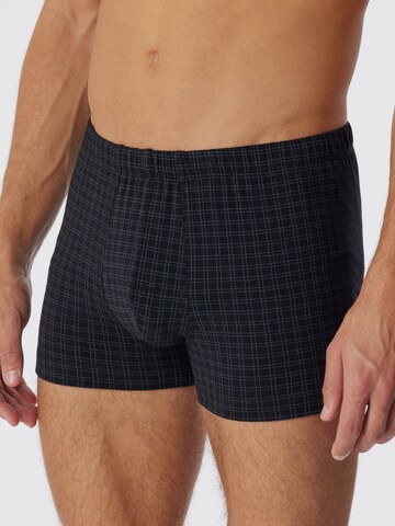 Boxers ' Cotton Casuals ' SCHIESSER en noir : devant