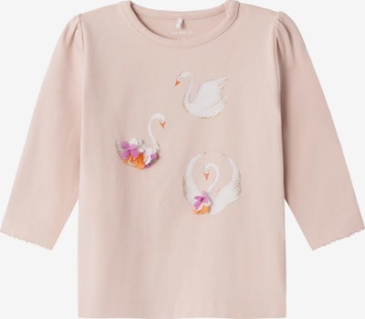 NAME IT T-Shirt 'TUBIA' en orchidée / orange / poudre / coquille d'oeuf, Vue avec produit