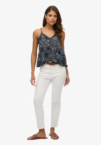 Superdry Top in Blauw