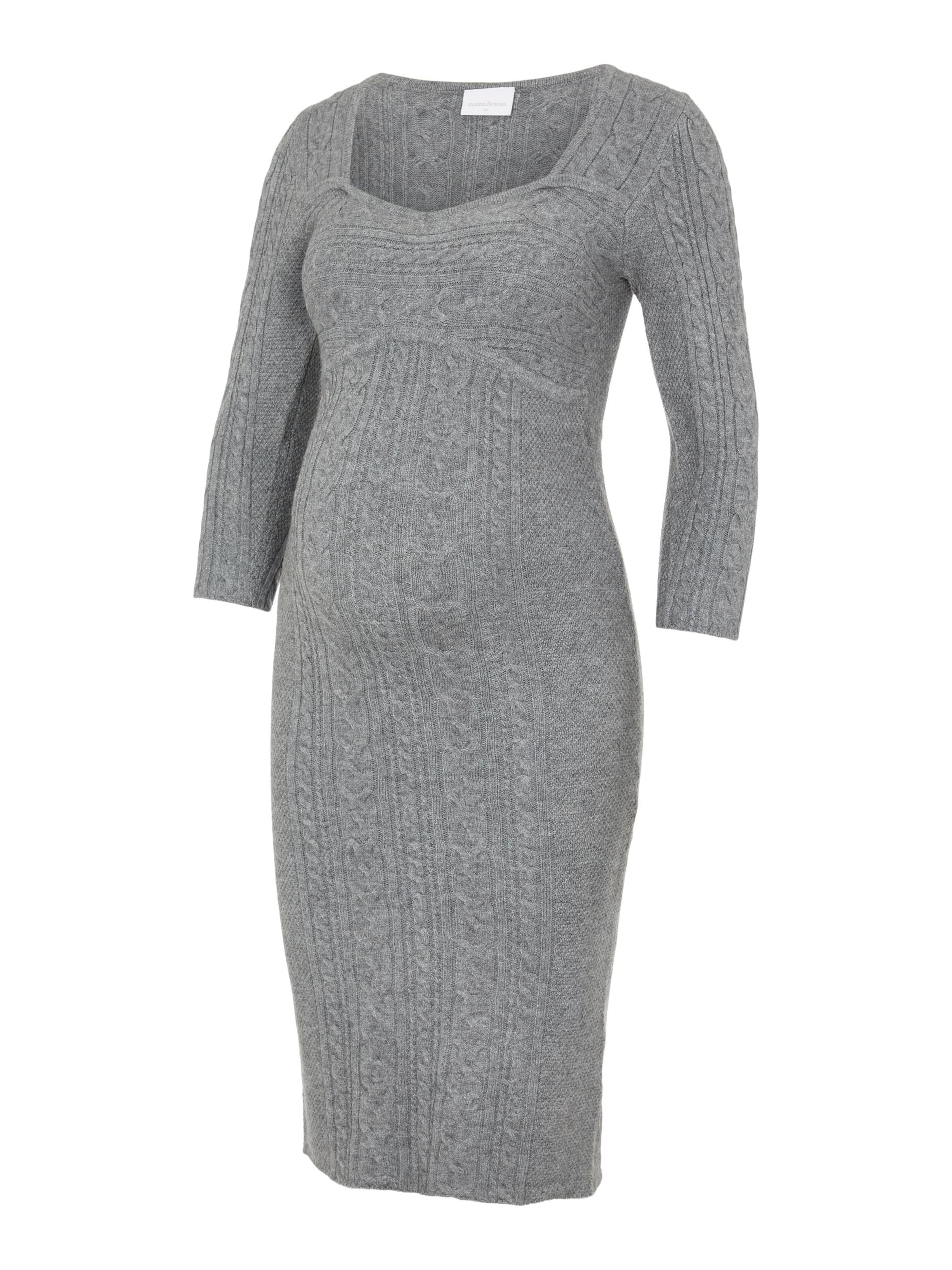 MAMALICIOUS Knitted dress 'Stefanie' in 