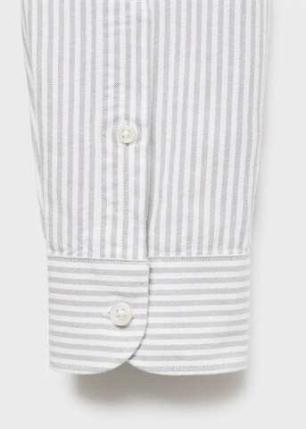 MANGO MAN Regular fit Button Up Shirt 'Kodak1' in Grey
