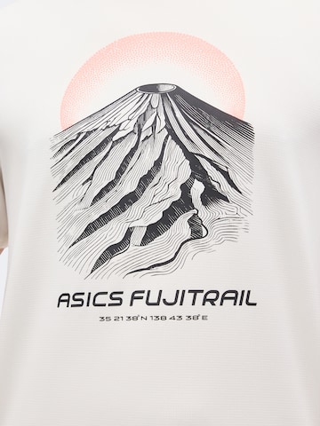 ASICS Koszulka funkcyjna 'FUJITRAIL' w kolorze beżowy