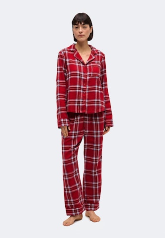 Hunkemöller - Pijama em vermelho: frente