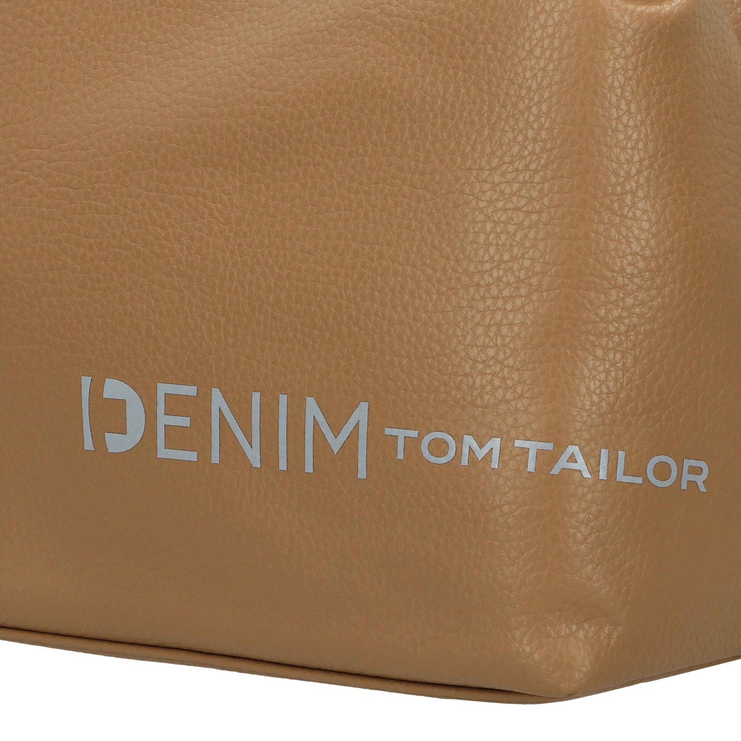 TOM TAILOR DENIM Handtas 'Marlow' in Bruin