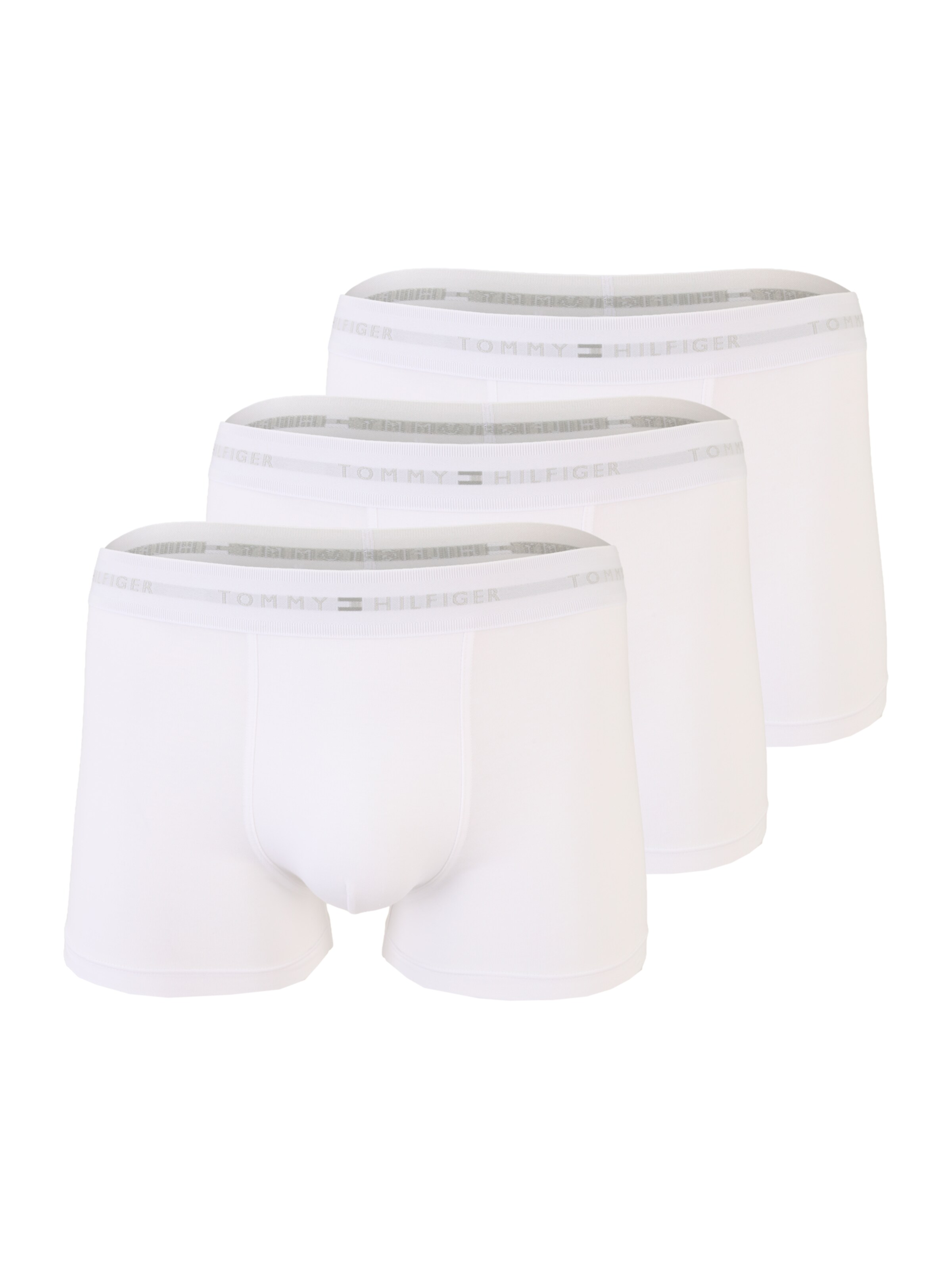 Tommy Hilfiger Underwear Boxershorts i ljusgrå / vit, Produktvy