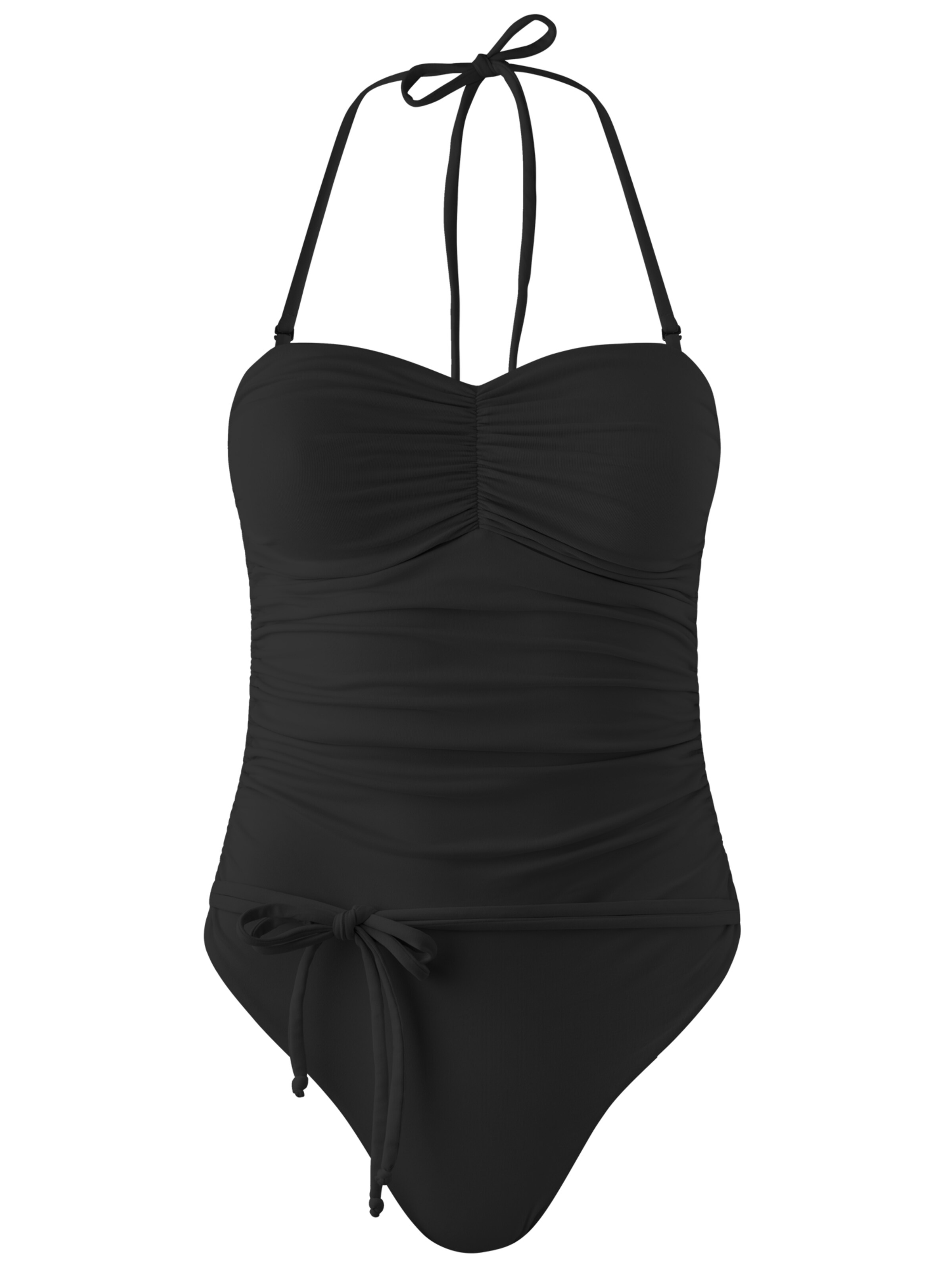 SEA ME SWIM Bandeau Badeanzug 'NOÉVA'‌ in Schwarz