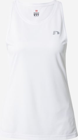 Newline Sports Top in White: front