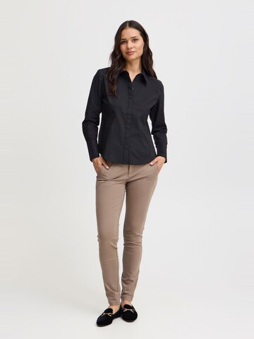 Camicia da donna di Fransa in nero