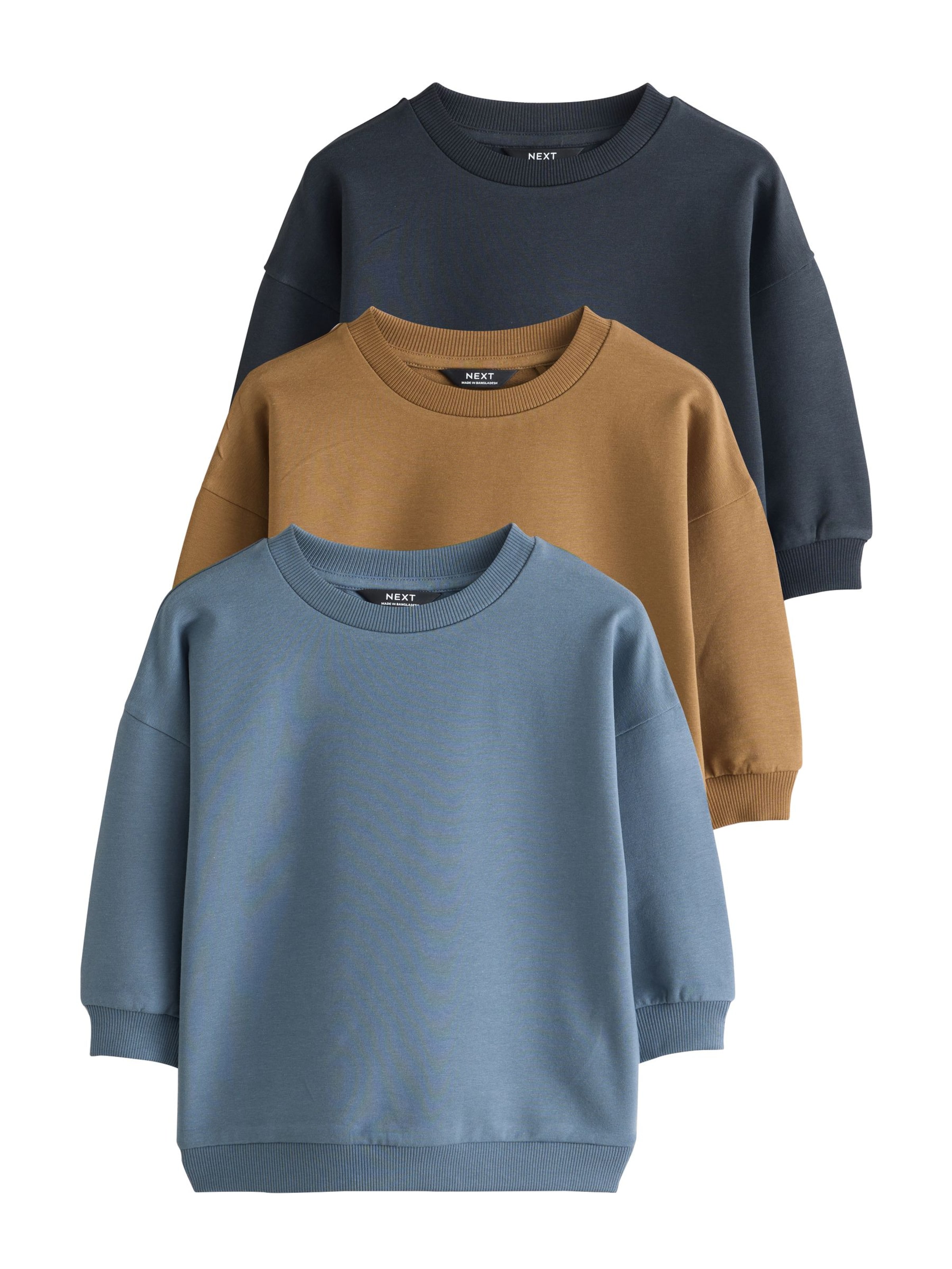 Sweat Next en bleu : devant