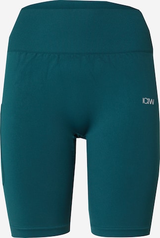 ICANIWILL Sportshorts in Grün: Vorderseite