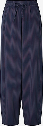 PIECES - Pantalón en azul: frente