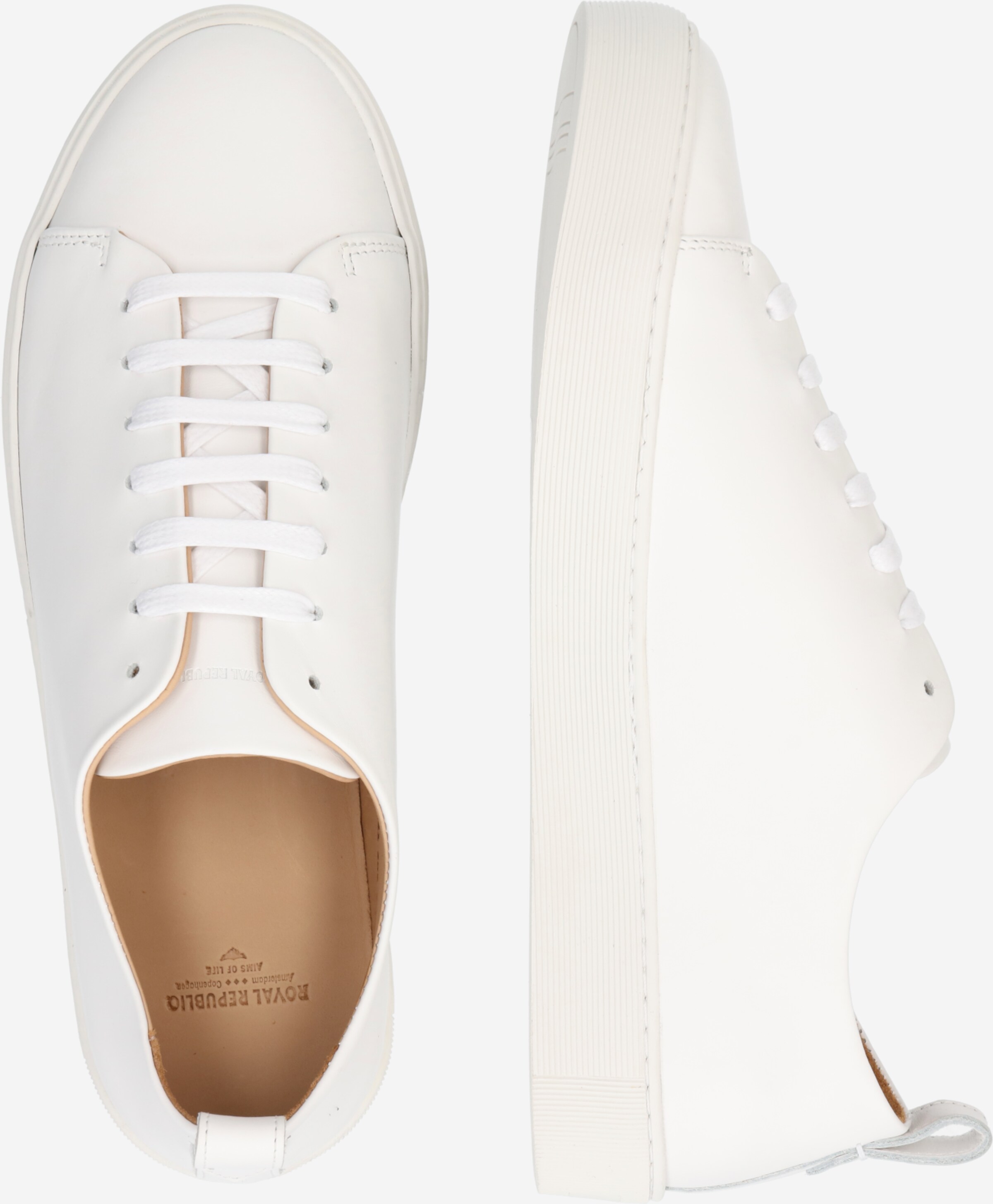 Situatie Valkuilen Passief ROYAL REPUBLIQ Sneakers 'Doric' in White | ABOUT YOU